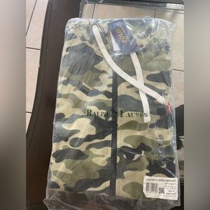 Slimfit camo tracksuit, Ralph Lauren polo